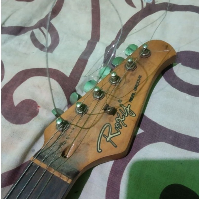 Gitar Partscaster (mongrel/rakitan) || murah second || gitar elektrik stratocaster || buat pemula