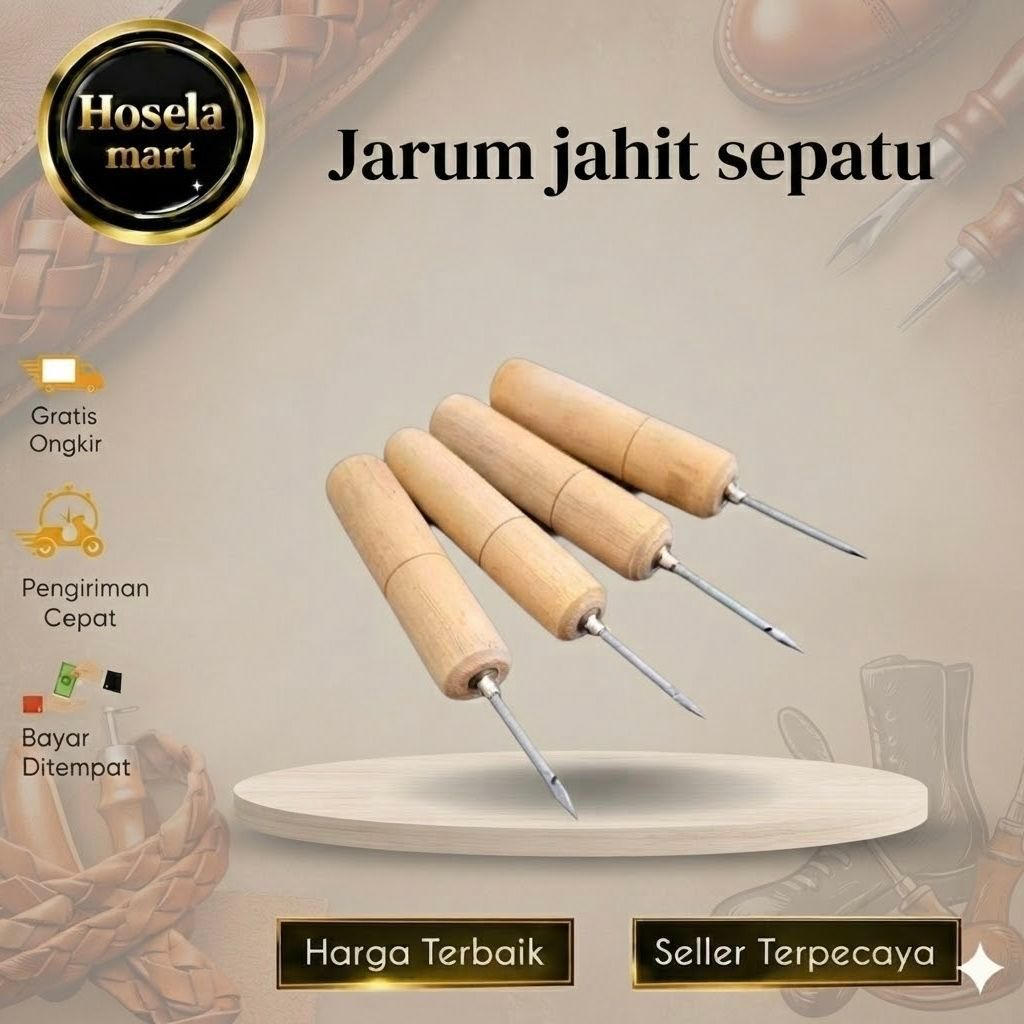 jarum jahit sepatu / jarum sol sepatu
