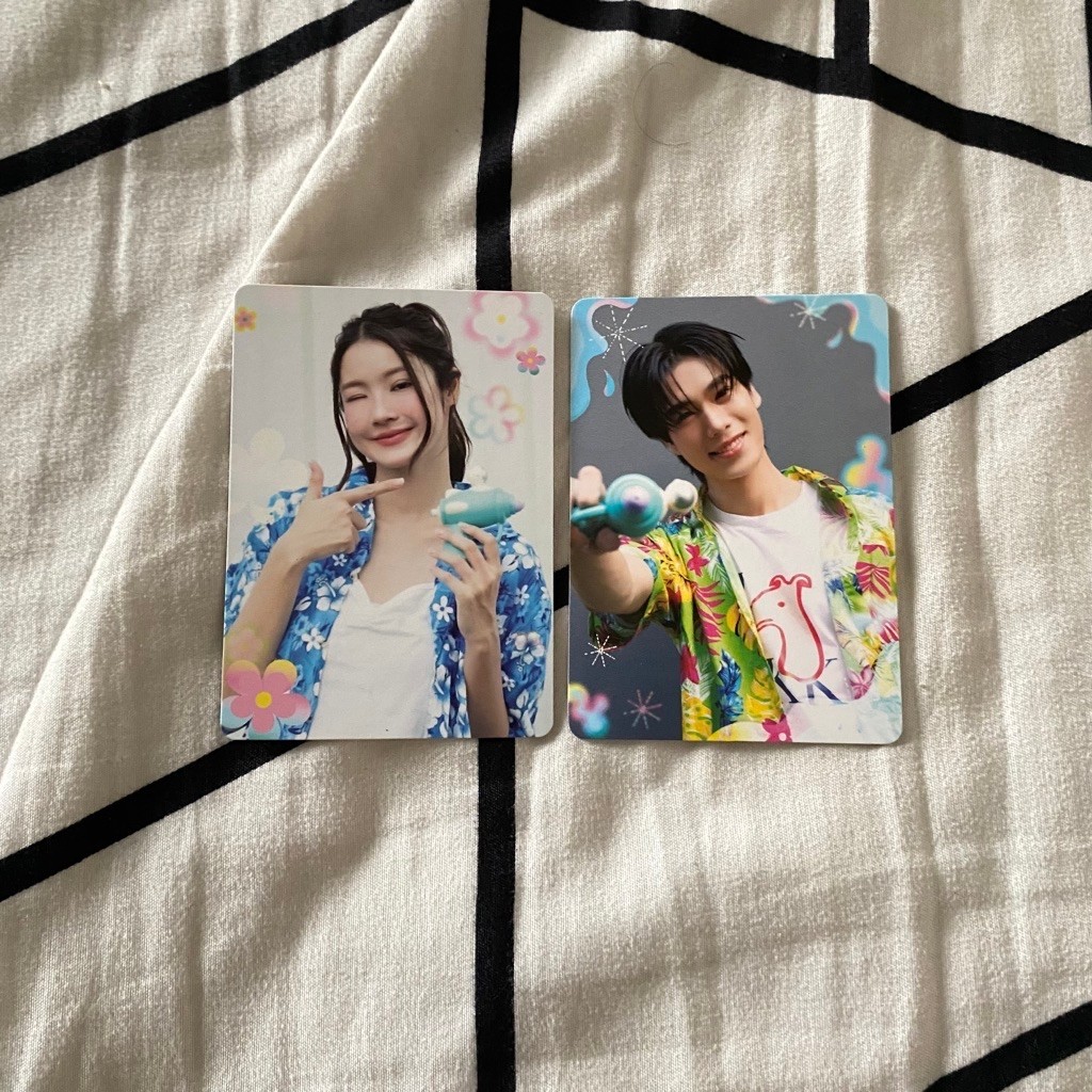 PHOTOCARD CC PC SONGKRAN PHUWIN NAMTAN OFFICIAL GMM TV GMMTV