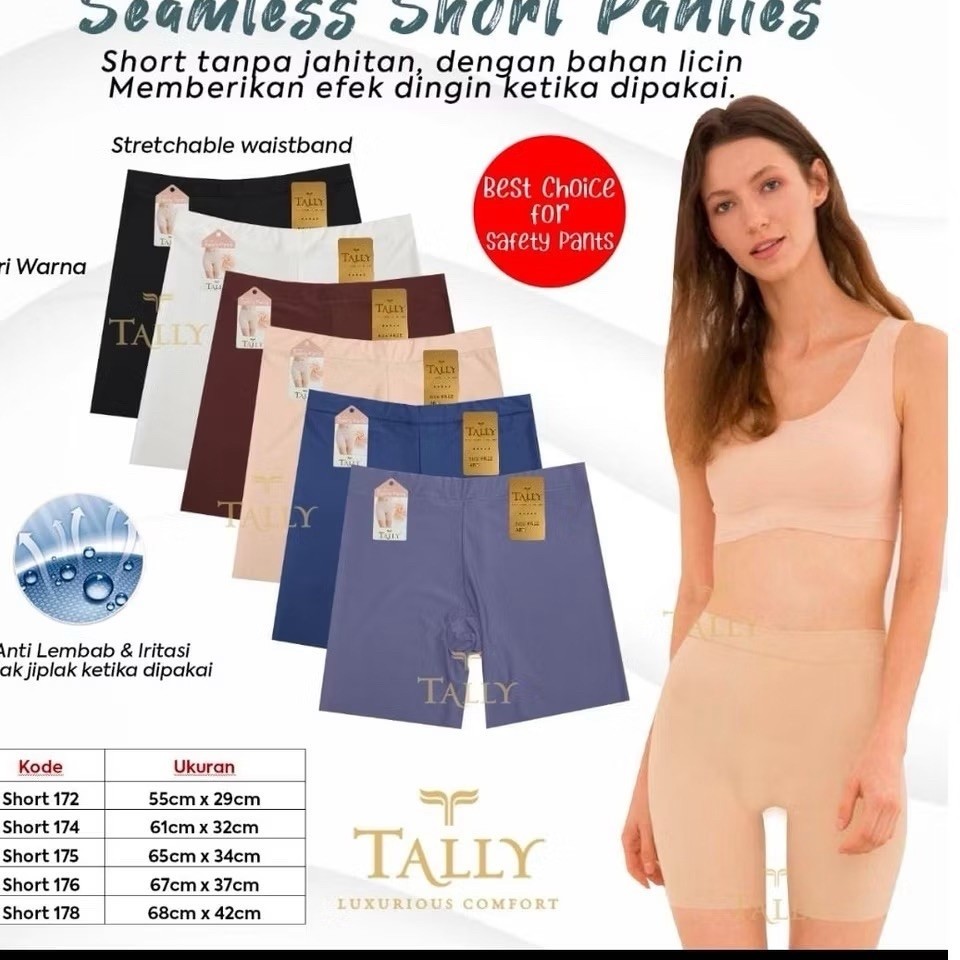 Short Tally Seamles 172 174 175 176 178