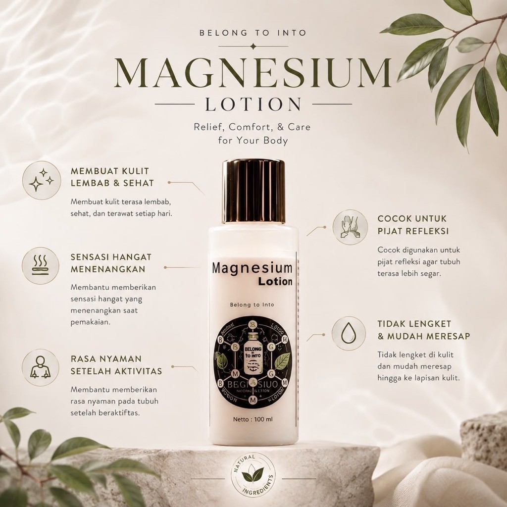 Magnesium Lotion Beylesan Skincare Citra Ayu Kosmetik