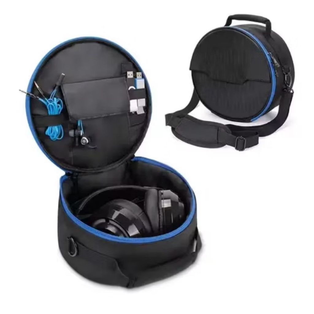 Tas earphone headphone DJ propesional Tas untukearphone gaming tas pembawa headphone