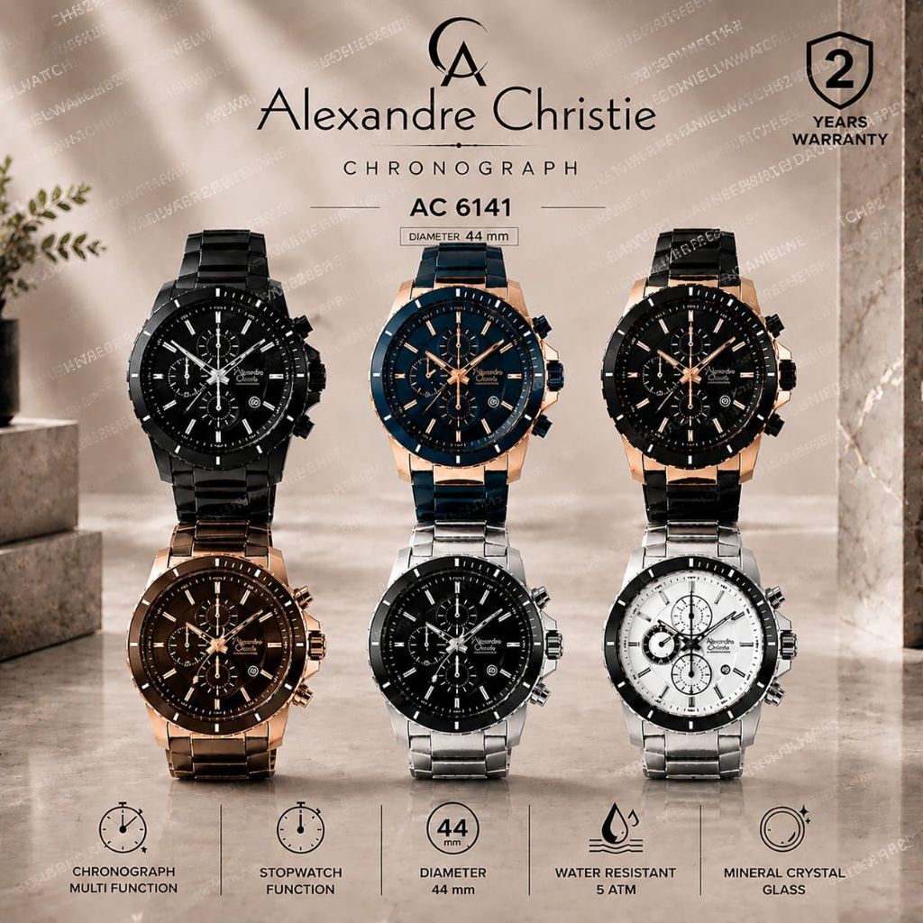 Alexandre Christie Man AC 6141 MC AC6141 AC 6141 Original
