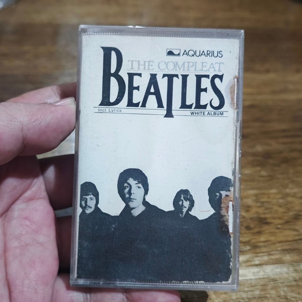 kaset pra lisensi THE BEATLES white album