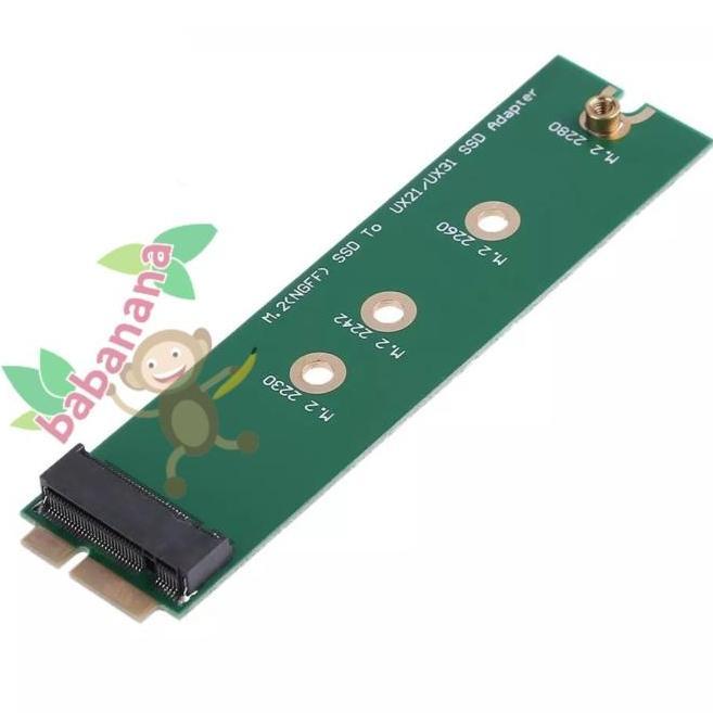 SSD ADAPTER M.2 SATA FOR ASUS ZENBOOK UX21 UX31 ADAPTOR SSD NGFF CARD BE2STORE