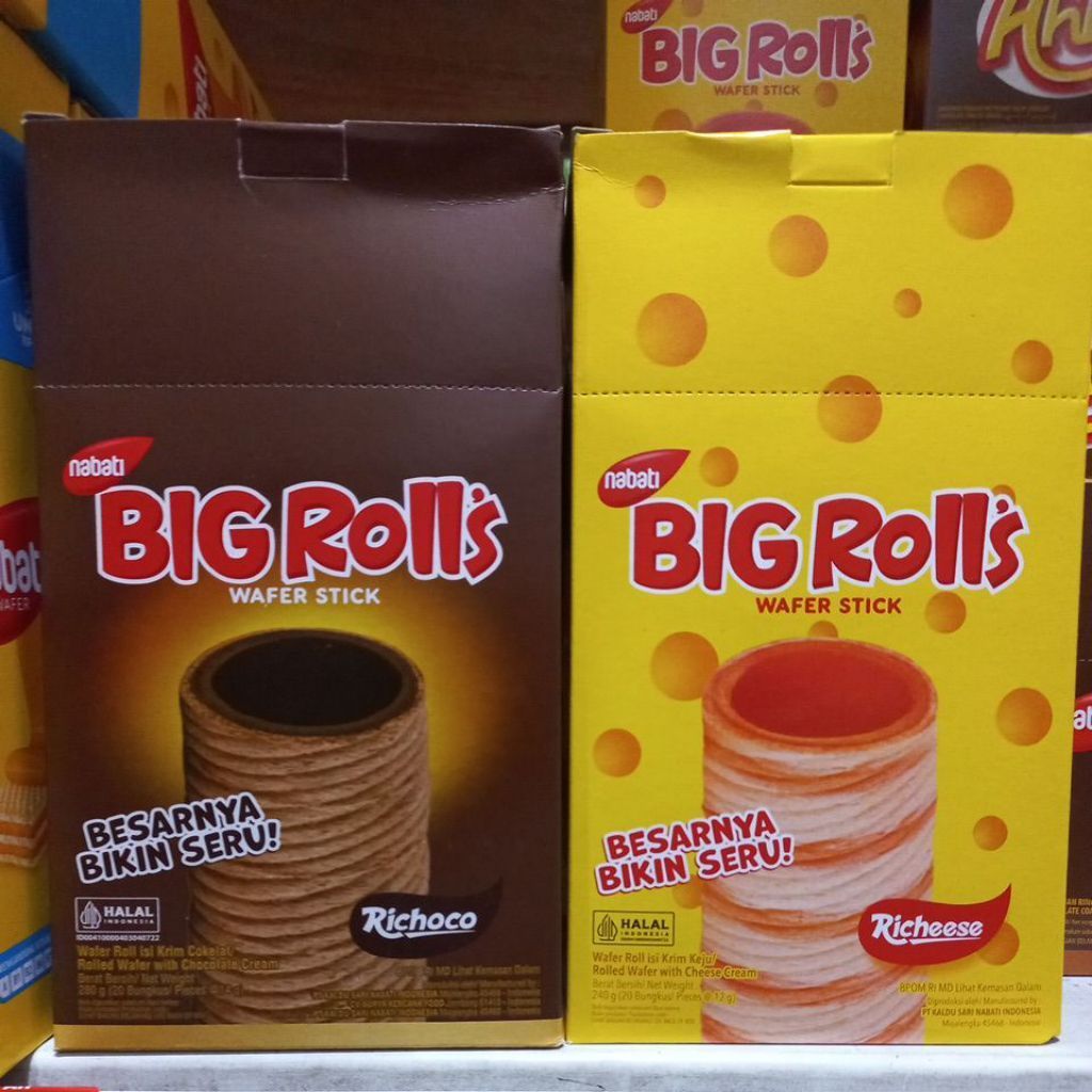 NABATI BIG ROLL BOX ISI 20 PCS