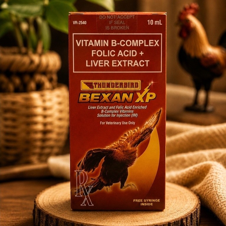 10ml Bexan XP - Menambah Stamina Ayam, Meningkatkan Tenaga, Pemanfaatan Nutrisi Optimal
