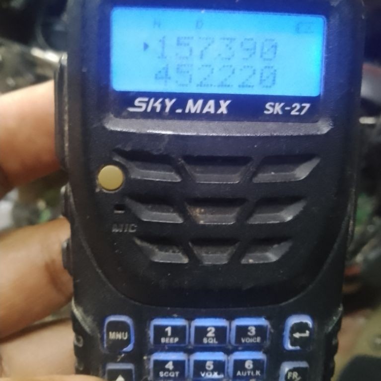 ht skymax SK 27 dobel band UHF dan VHF.