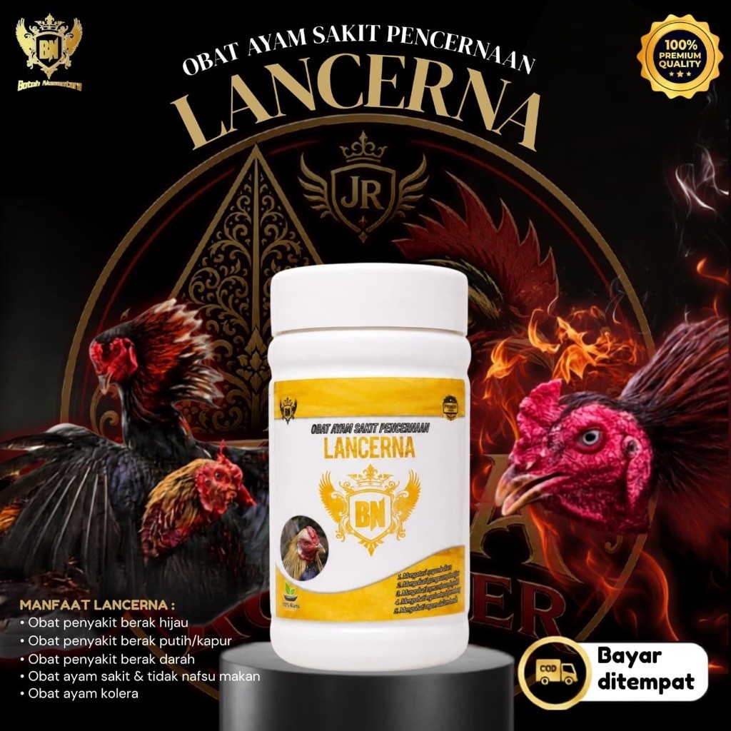 Obat herbal ayam sakit pencernaan kolera berak hijau berak kapur berak bening berak darah LANCERNA