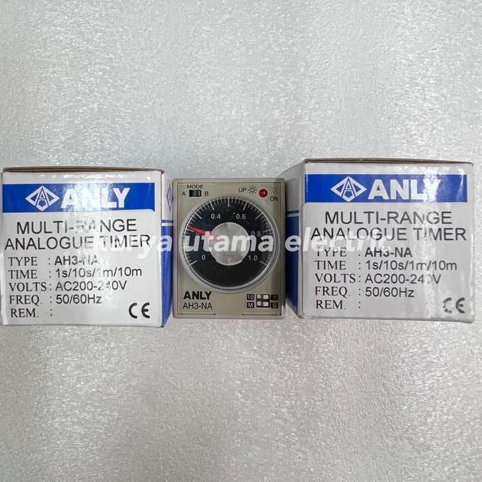 Timer Anly Ah3-Na Multi Range Analogue Timer Anly Ah3-Na
