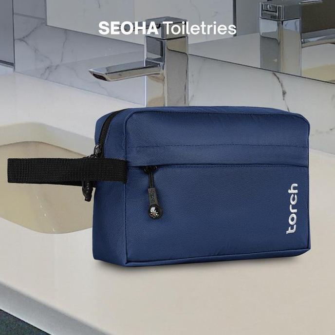 TORCH Pouch Travelling Seoha (Alat Mandi Kosmetik Tulis Souvenir) HCS