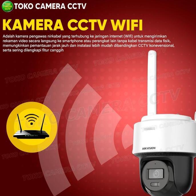 Espio - Hikvision Ds-2De2C400Mwg/W Wifi Camera Cctv 4Mp Mini Pt Kamera Ptz 360