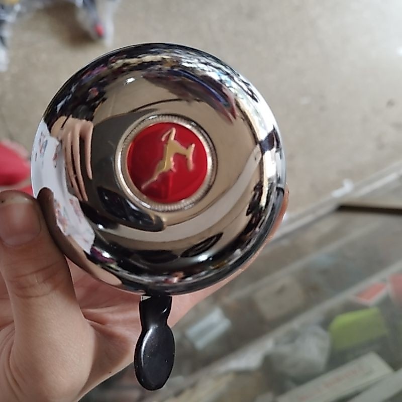 Bel Ding Dong Sepeda Onthel Klasik Jadul Delman Besar Chrome Taiwan