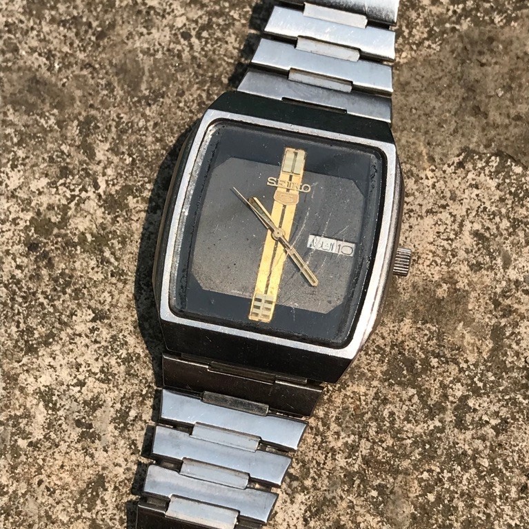 jam tangan seiko 5 kotak automatic vintage