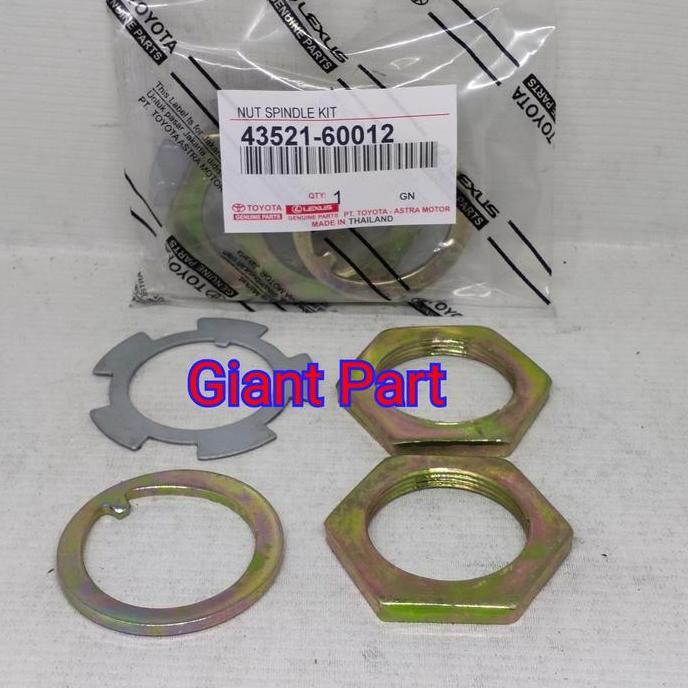 Ovanjami90 - Nut Spindle Kit Toyota Hartop 1F