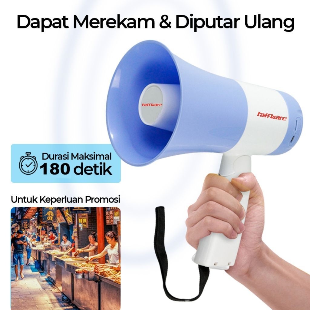 Toa Speaker Perekam Toa Sirine Recording Promosi bluetooth USB TF Card