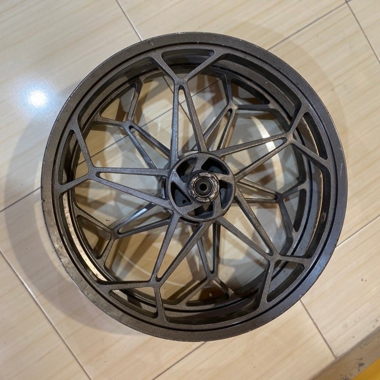 Velg Kawasaki Zone Original Copotan Motor Bekas Aman