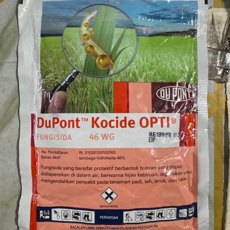 DuPont Kocide OPTI Fungisida 46 WG Tembaga Hidroksida untuk Tanaman Padi Teh Jeruk Kacao