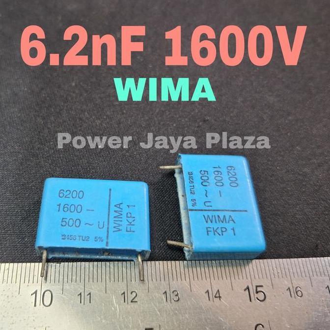 CAPACITOR 6200 6N2 6,2N 6,2NF 6.2N 6.2NF 1600V ORIGINAL WIMA 6.8NF PJP79