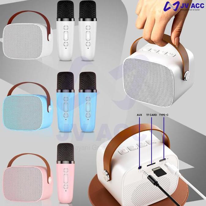 revanggajati82 - nvn-ktv1 speaker bluetooth microphone set karaoke ktv wireless