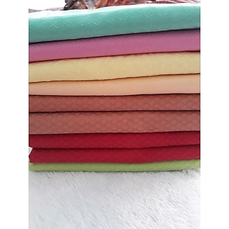 KAIN DOBY POLOS- KAIN DOBY PEKALONGAN WARNA SOFT