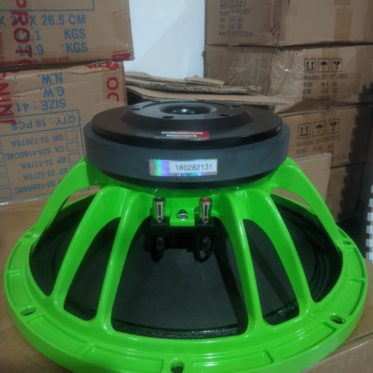 speaker komponen 12 inch BNC 12TBW100 GREEN VC 3 IN 600 Watt ORIGINAL 100%
