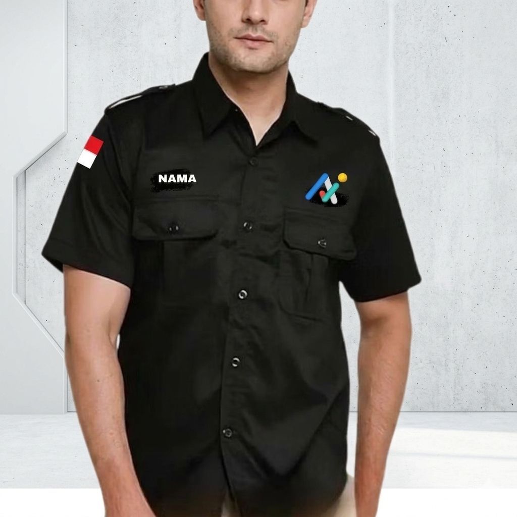 Terbaru kemeja arkas baju arkas seragam arkas pdh arkas full bordir.