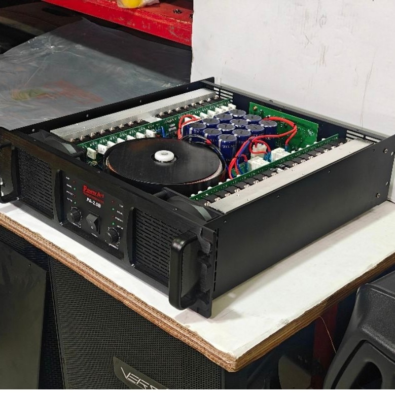 Gratis Palet/Paking Kayu- Power Art PA-2.0B Power Amplifier 2 Channel Class GB 2000W x 2 / 3000W x 2