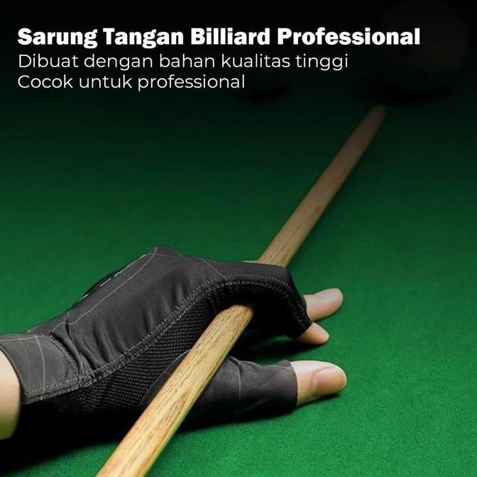 NUYIWA Plain Black Billiard Gloves WHOLESALE PRICE / Billiard Gloves / Professional Billiard Gloves 