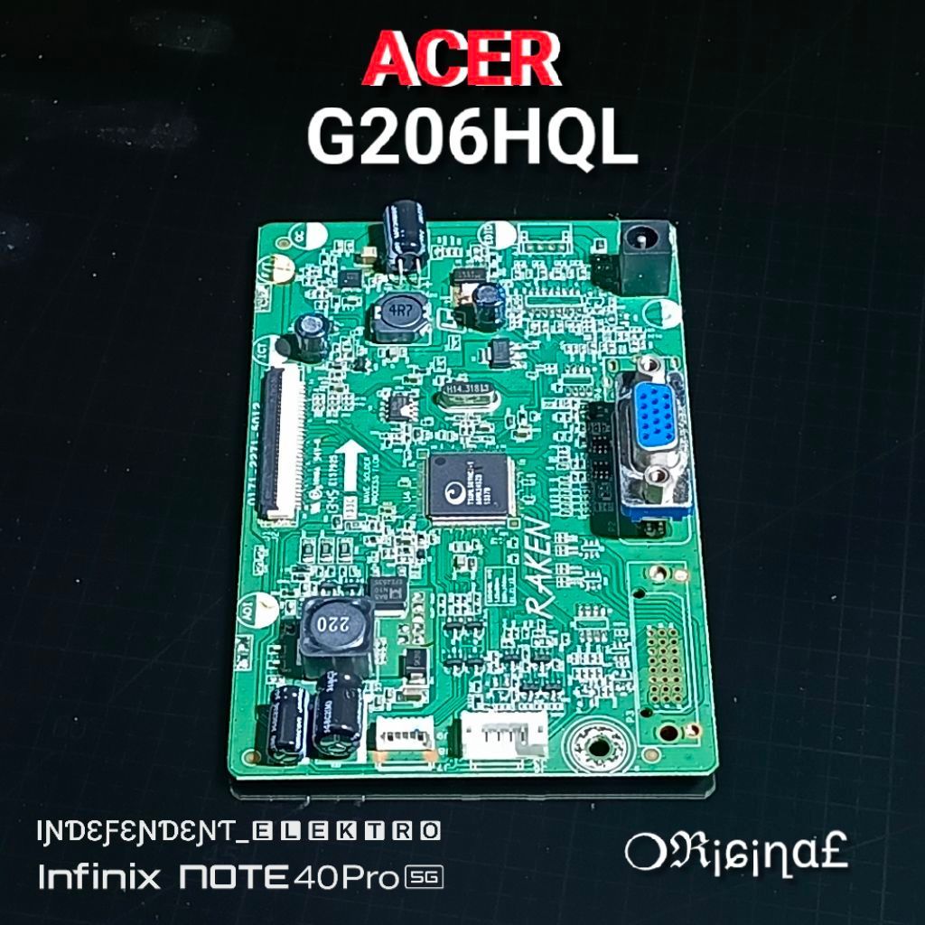 Mainboard Acer G206HQL   Mainboard Monitor acer g206hql   Mesin Monitor komputer Acer G206HQL