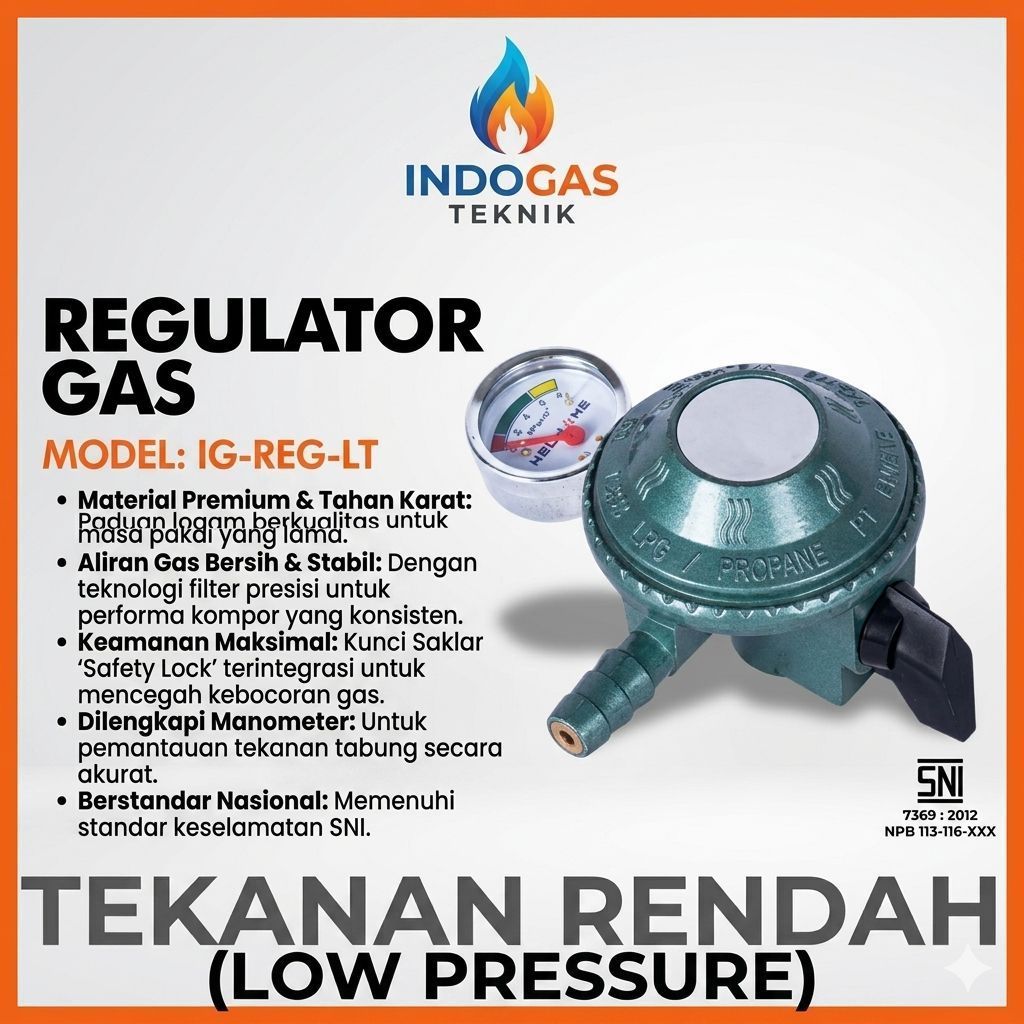 Welhome Regulator Kompor Gas Regulator Kompor Gas