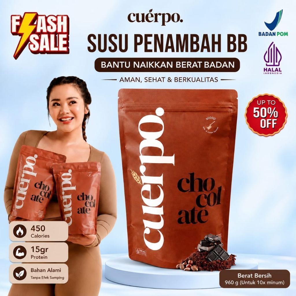 1 paket Cuerpo Susu Tinggi Kalori & Protein