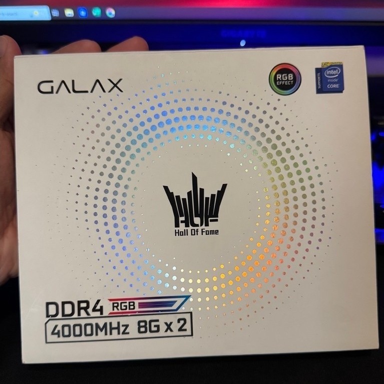 Ram Galax HOF II 16Gb 4000 MHz DDR4 Fullset garansi resmi