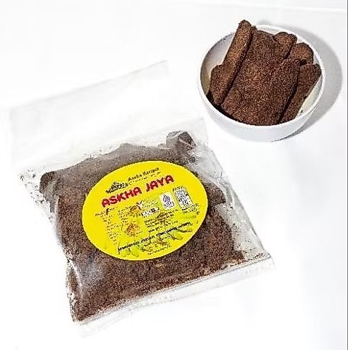 Keripik Pisang Lampung Askha Jaya Rasa Cokelat 215g