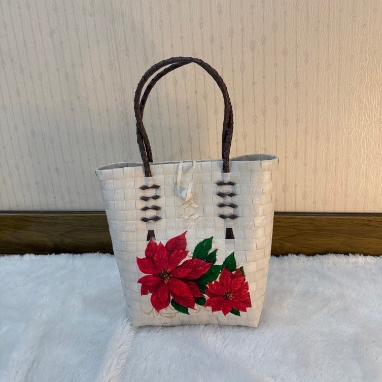 Sakura Parcel Gambar - tas anyam parcel lebaran