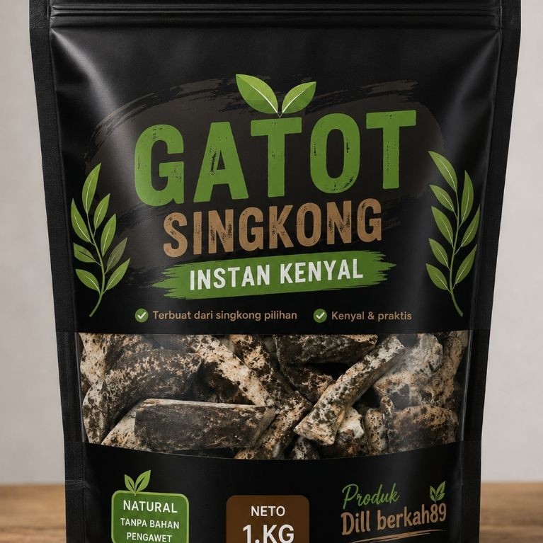 Gatot singkong/gaplek singkong makanan khas bandung 1kg _ us