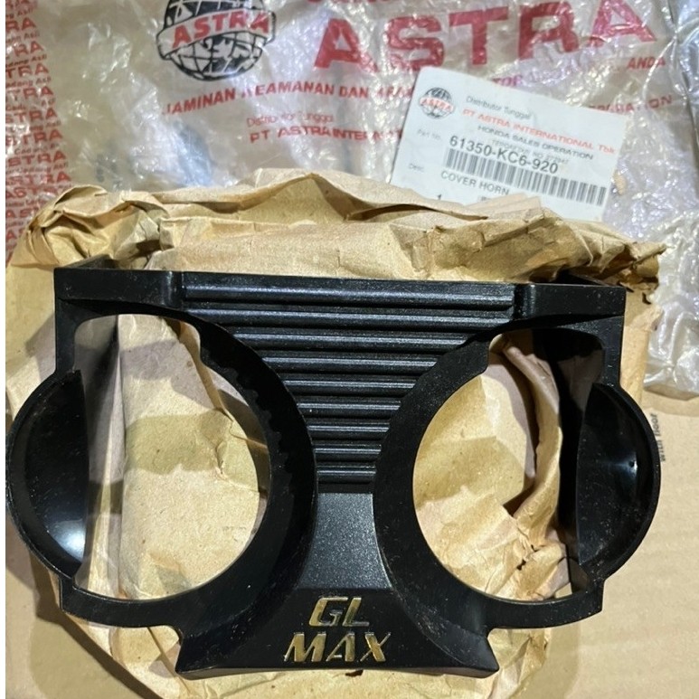 Dasi Cover Tlakson horn bel Headlamp GL Max Neotech Original NOS baru 61350-KC6-920