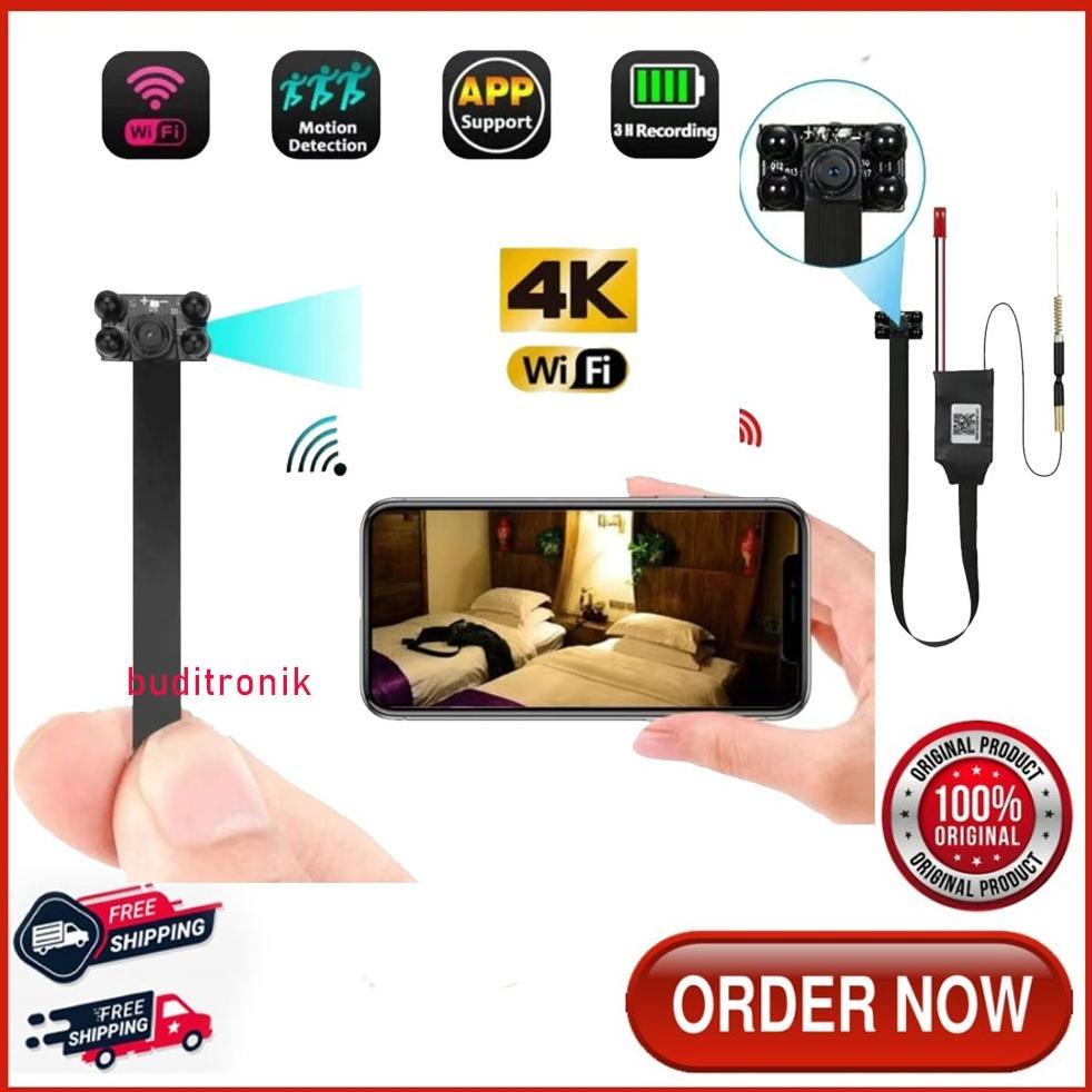 IP Camera Wireless Wifi Module / Ip 1080 Hidden Spy Camera Modul Video 4K Diskon