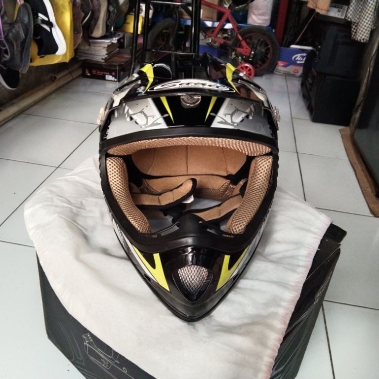 Helm Snail Cross Supermoto Kids Draco