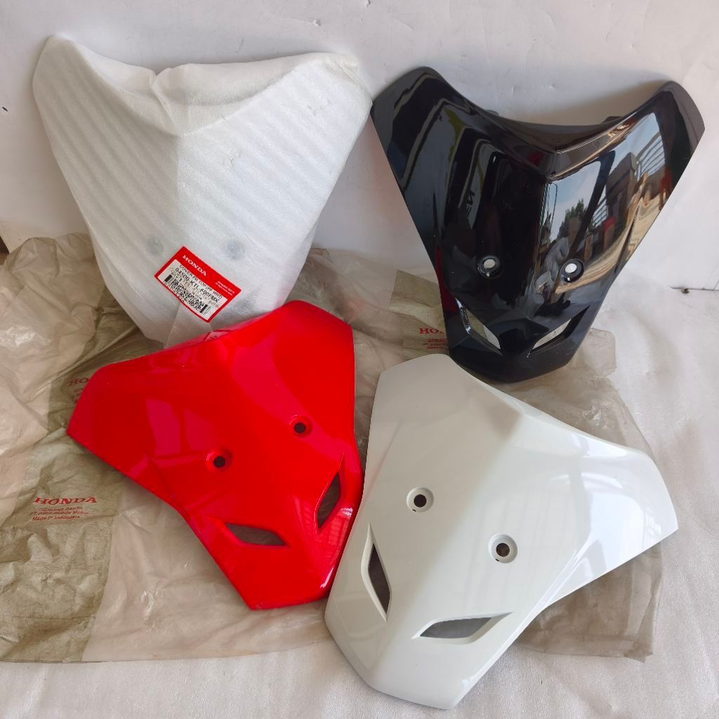 64500 KTL 690FMH TAMENG COVER DASI SUPRA FIT NEW SILVER MERAH PUTIH HITAM ORANGE HIJAU ORIGINAL HOND