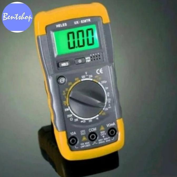 Multitester Multimeter Digital Heles UX-838TR UX 838 TR UX 838 Original