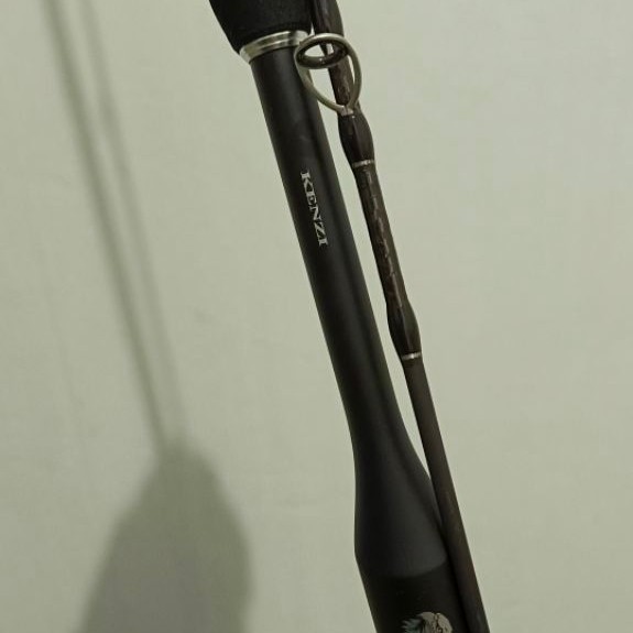 Joran Kenzi Seagle UL 602 BC 4-10Lbs Warna Hitam Silver Ultra Light tipe BC Size 180cm