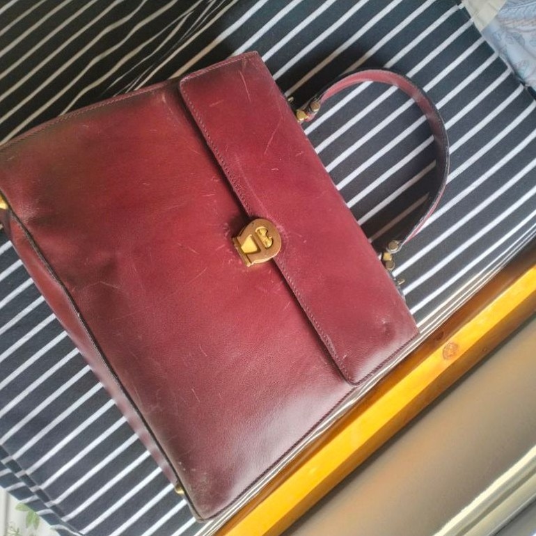 Tas Aigner Authentic burgundy kelly