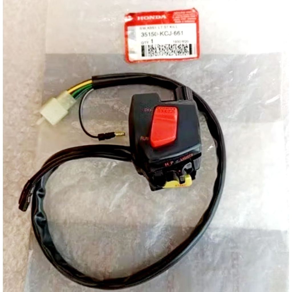Holder Saklar Kanan Honda Tiger Stater dan Lampu ori 35150KCJ661
