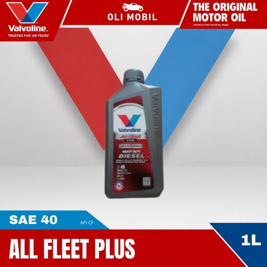 VALVOLINE ALL FLEET PLUS SAE 40 API CF 1L & 5L