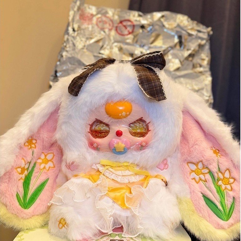 C0 1250 Ready Indo Babythree 800% Percent Persen Colorful World Selected Bunny Putih Kuning  Butter 