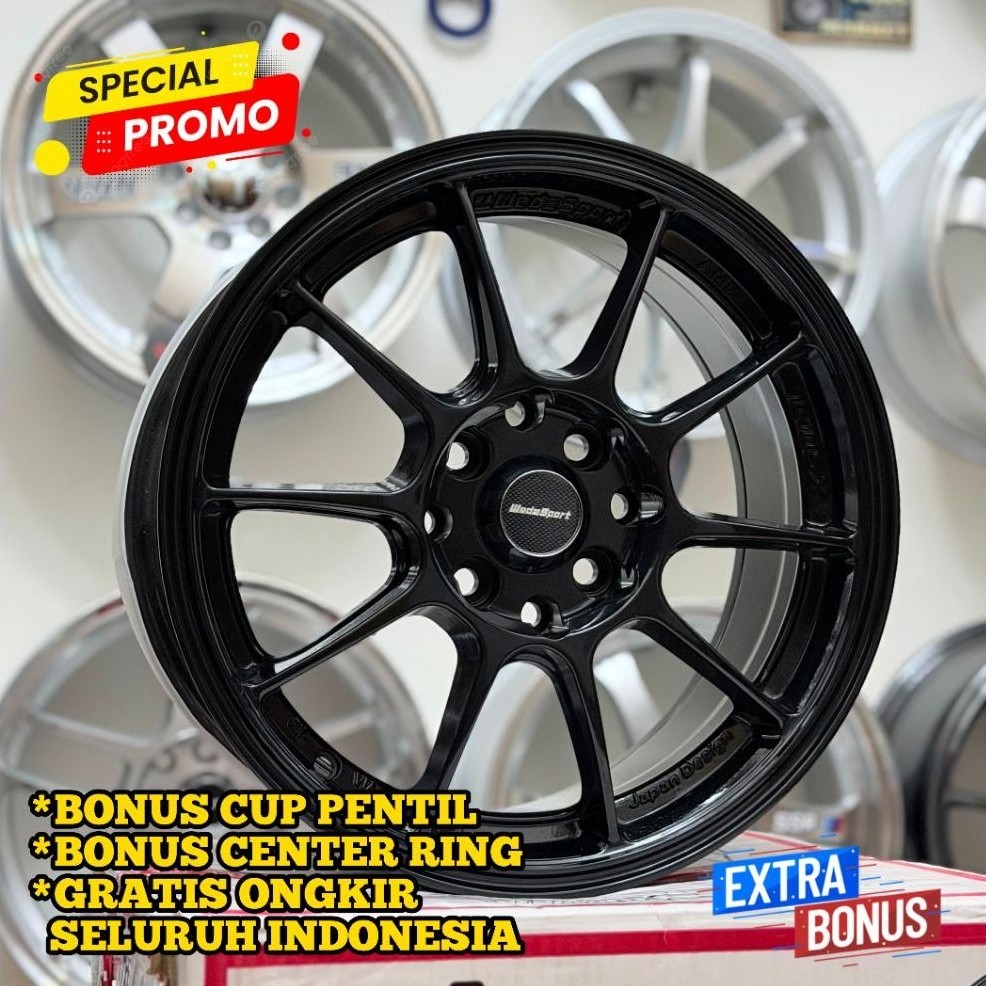 (Spesial promo) velg mobil wedssport tc105x R15 (baru)