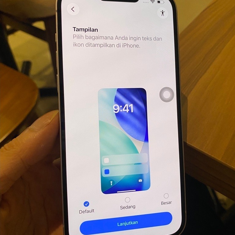 iPhone 14 plus 128gb ex ibox, kondisi lock icloud (lost) buat kanibalan atau nunggu update bypass, b