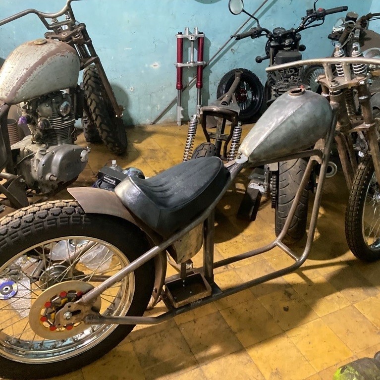 Jok Motor Chopper Miyaby & bobber