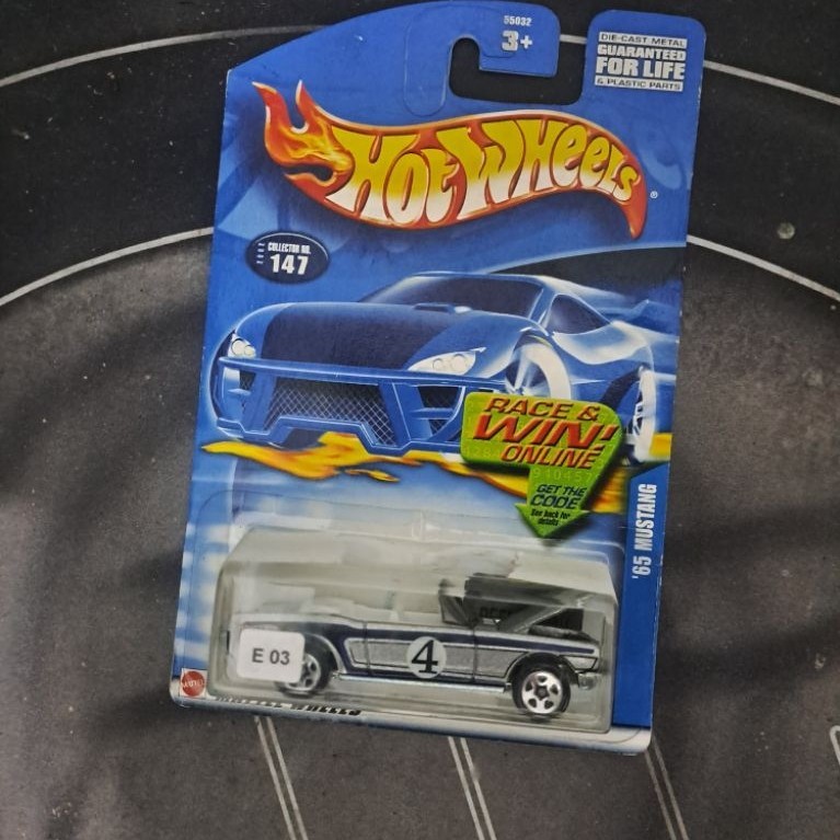 Hot Wheels '65 Mustang (1965 Ford Mustang Convertible)